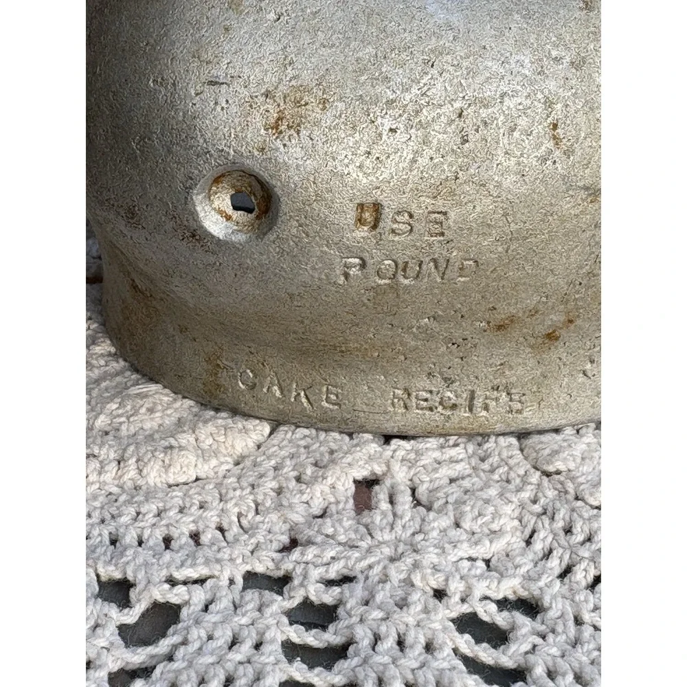 Vintage Chicken Baking Molds Aluminum 2 Piece Model: 12-R103 Farmhouse Decor